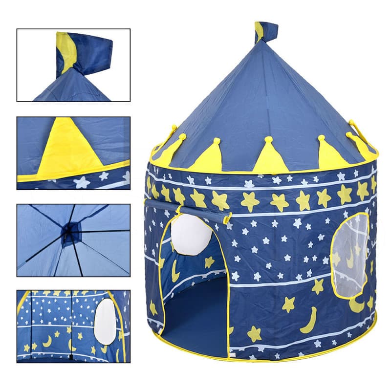 VELIKI DVORAC SATOR ZA VASU DJECU PLAVI 2