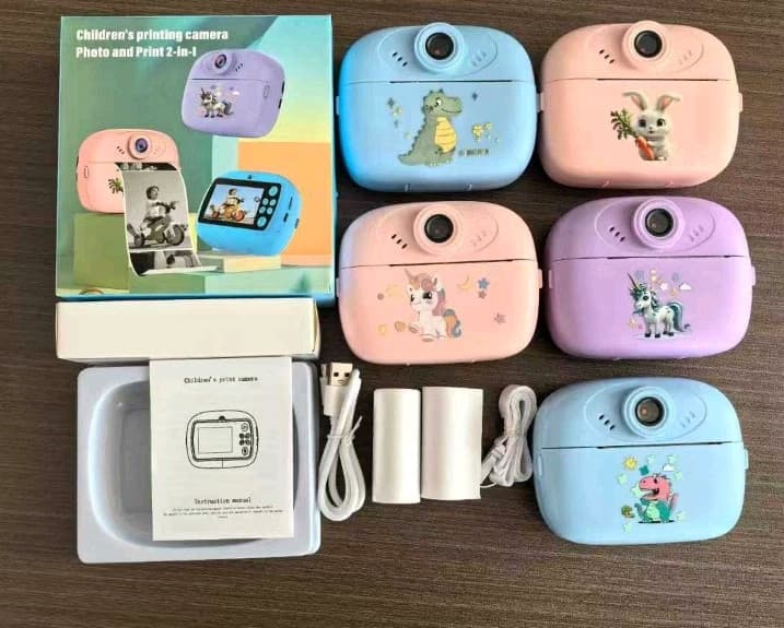 DJEČIJI FOTOAPARATA SA PRINTEROM STAMPAC KAMERA  DJECU STAMPACEM