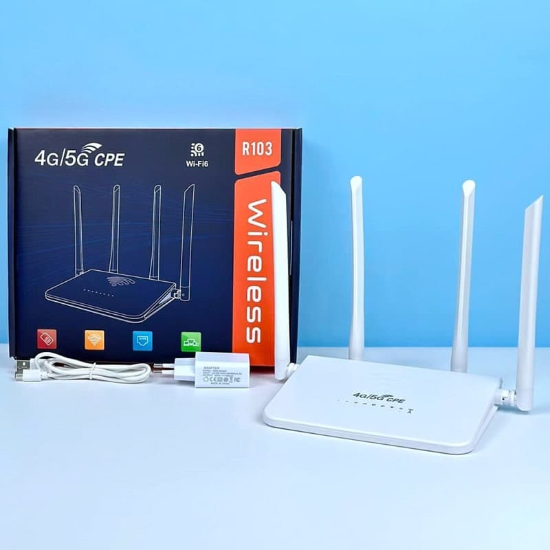 4G/5G CPE ROUTER RUTER SIM KARTICOM WI-FI WIFI 6