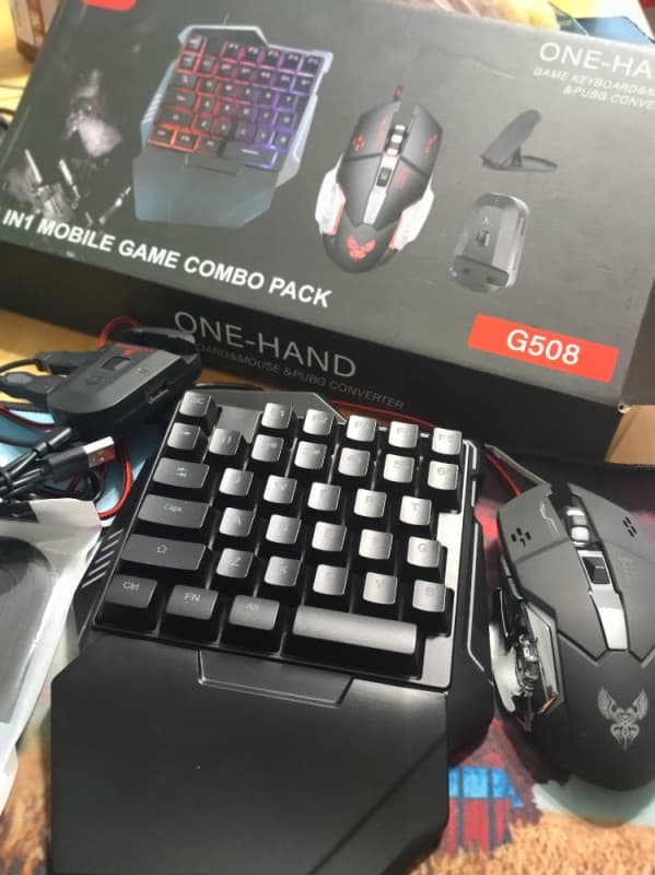 ONE-HAND TASTATURA ZA telefon GAMING PUBG  za IGRICE 066494941 4
