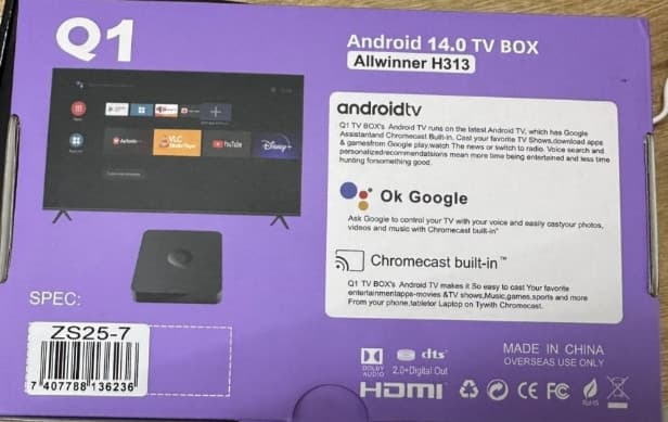 AKCIJA!! TV BOX Q1 | Android TV BOX | 8G/128G |TV Boxovi| TV Boks 4