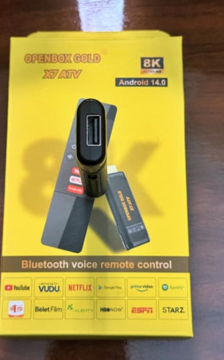 Android TV Stick box OPENBOX GOLD X7 ATV 8/128 GB 4