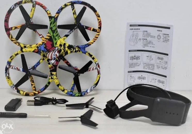 Dron Letjelica Sa senzorom  Upravljanje sa rukom 5