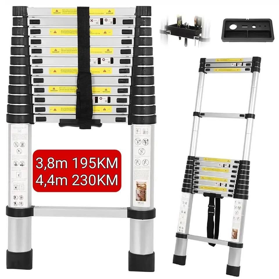 Ljestve telesko 3.8 i 4.4 m