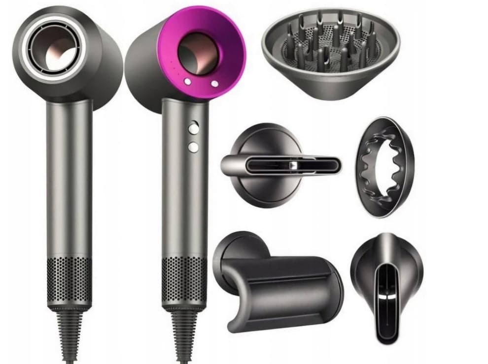 Bežični Fen za Kosu s 5 Magnetnih Mlaznica