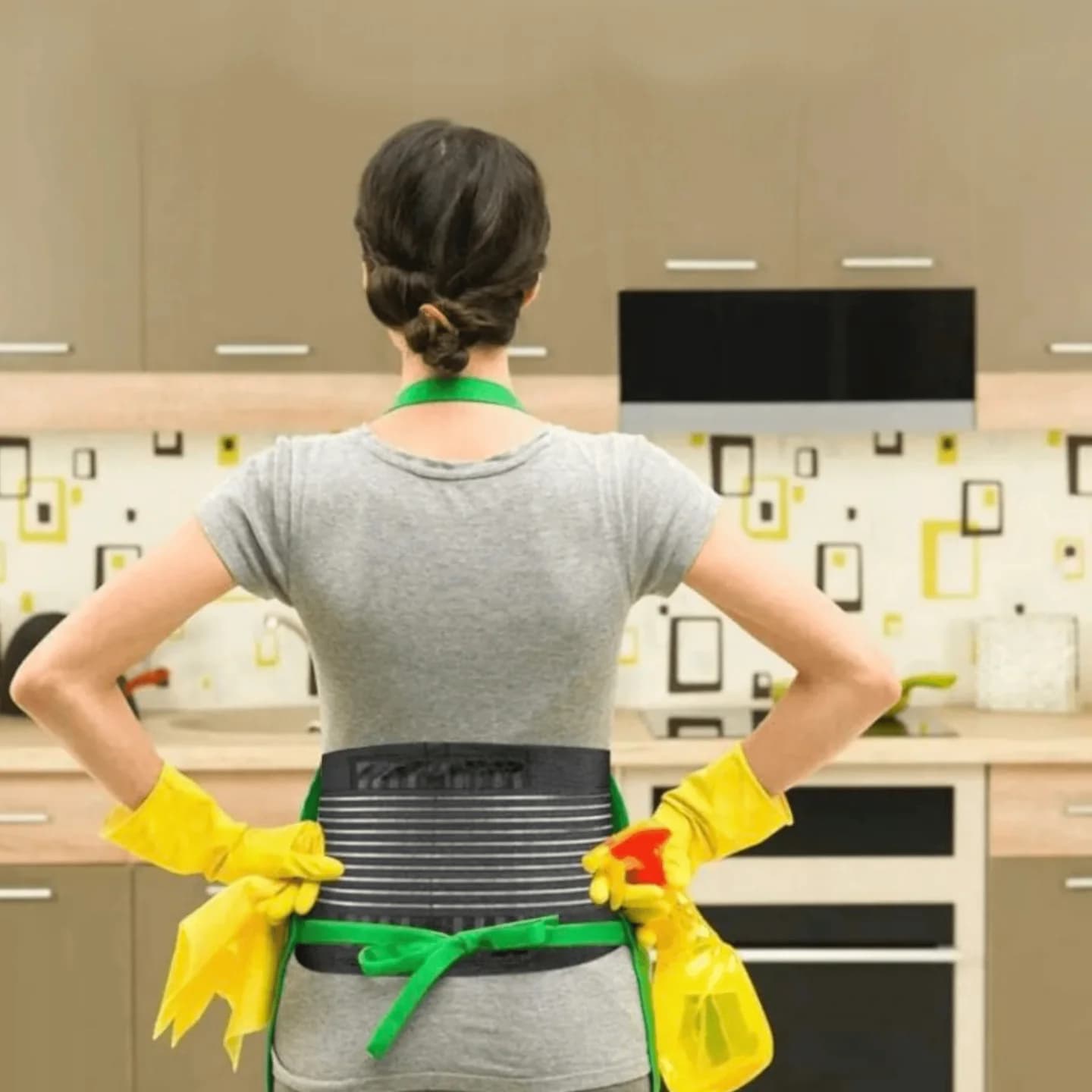 Elastična kompresijska traka za kičmu "NO:919" 4