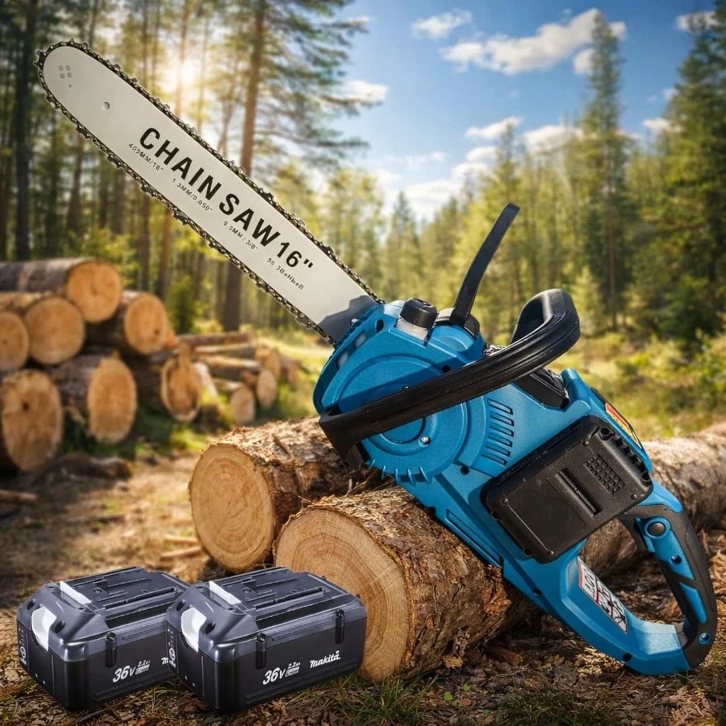 Aku motorna pila 36V "Makita" 4