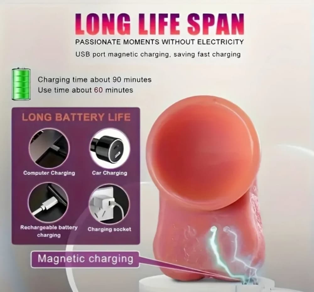 Realni teleskopski vibrator za zene 3