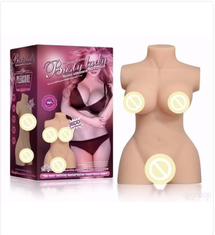 Masturbator za muskarce silikonski Busty lady