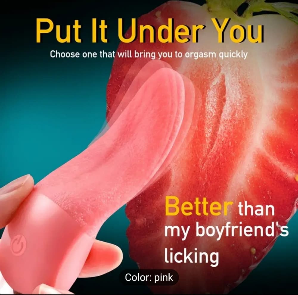 Vibrator za zene jezik 2